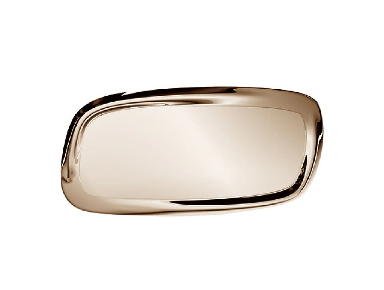 Bronze Rectangular Oval Mirror