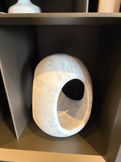 Large White Marble Sculpture