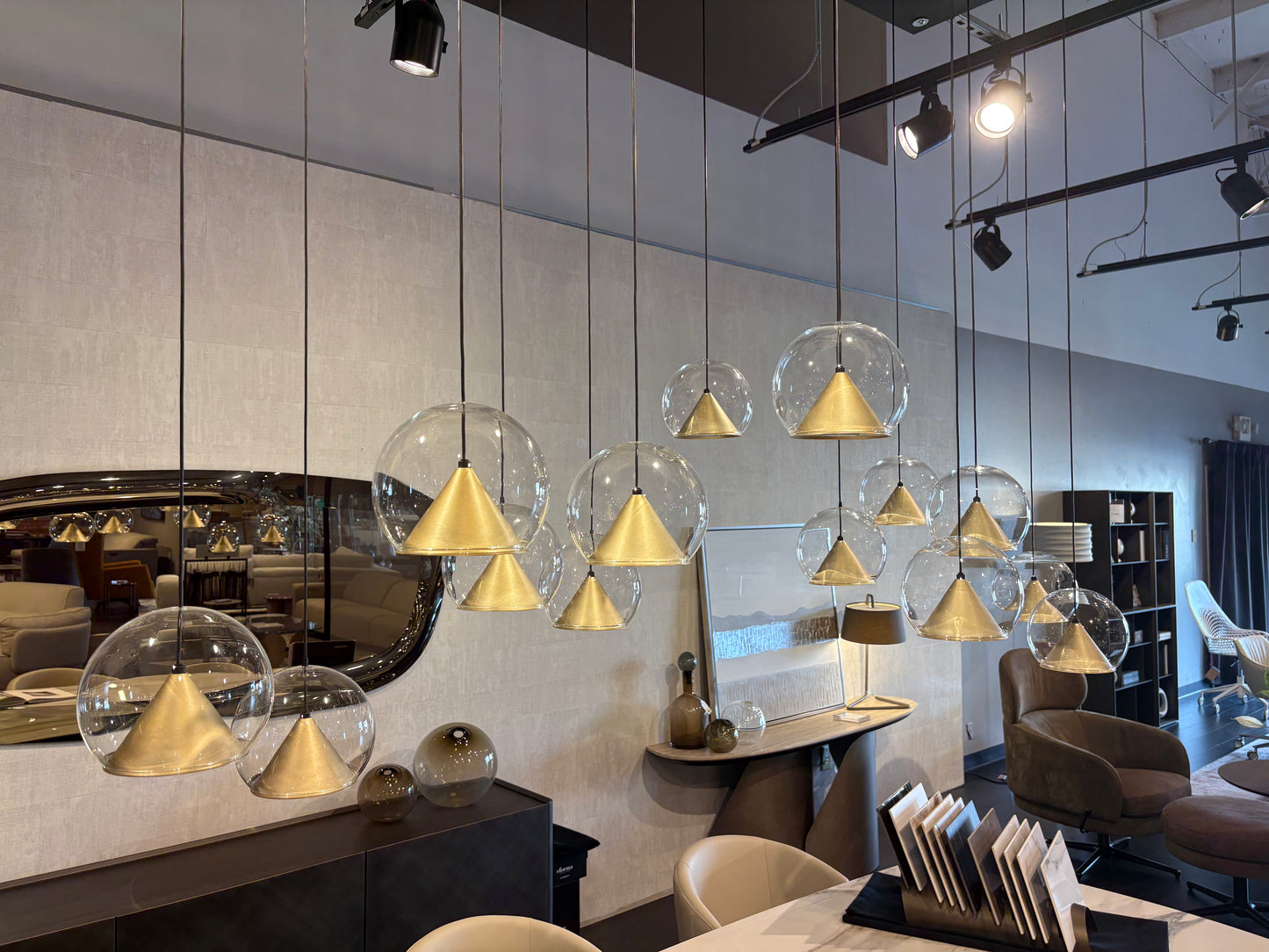 Hanging Sphere Pendant Lights