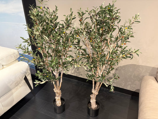 4' Artificial Olive Tree