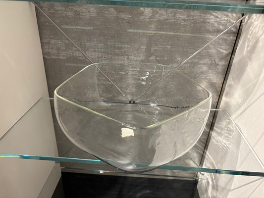 Short Angular Glass Vase