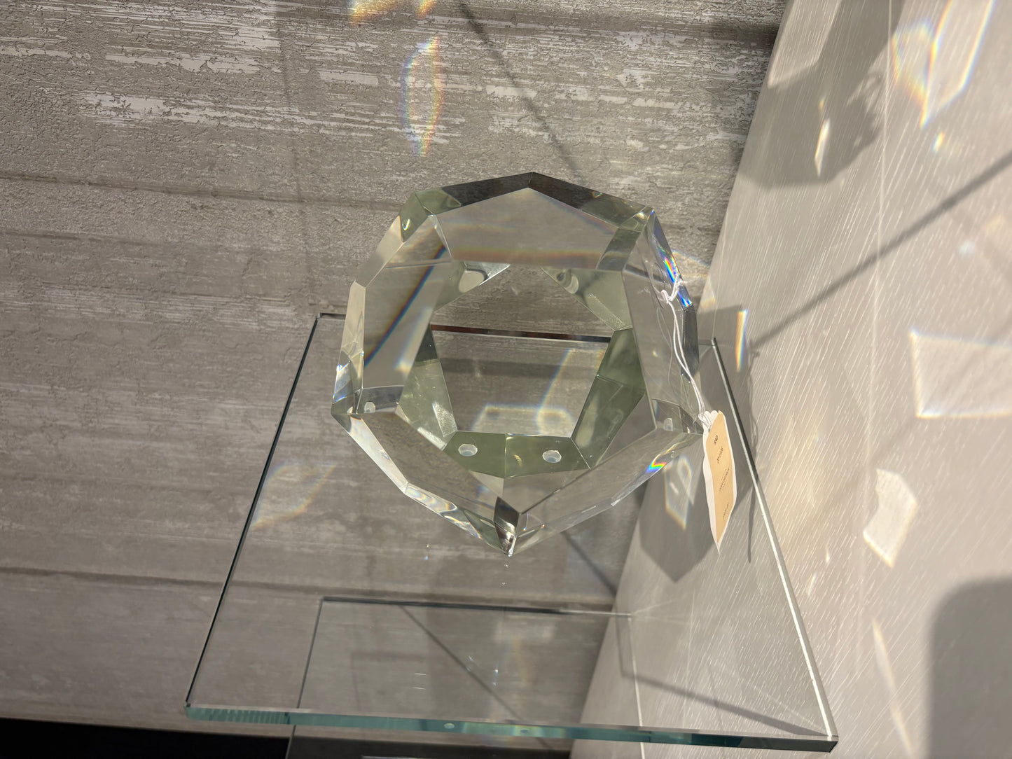 Large Decorative Crystal Dodechahedron