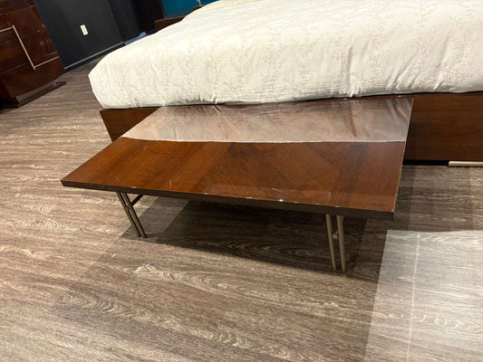 Square Walnut Coffee Table
