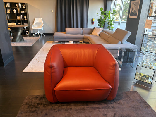 Red Leather Armchair